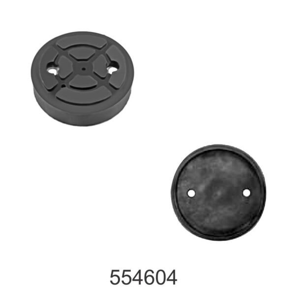 Round Rubber Pad for 2 Post Lift | Sarv India