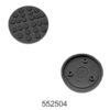Round Rubber Pad for 2 Post Lift | Sarv India