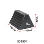 Rubber Wheel Chock |Sarv India