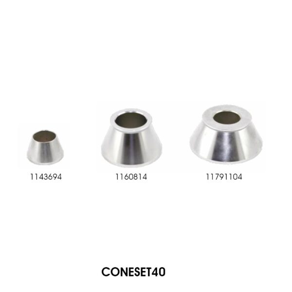 Wheel Balancer Self Centering Cone Set 40mm for Trucks