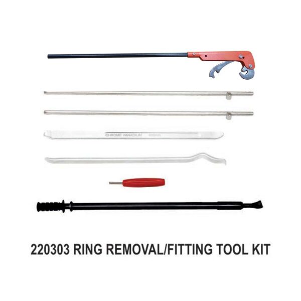 Manual Truck Lock Ring Removal Tool Kit for Multi Piece Rims.