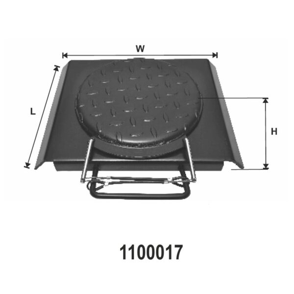 Wheel Alignment Turn Plate for Passenger Car