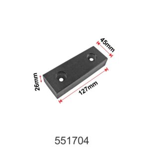 Small Bead Loosener Front Pad (Nylon)127mm x 45mm x 26mm