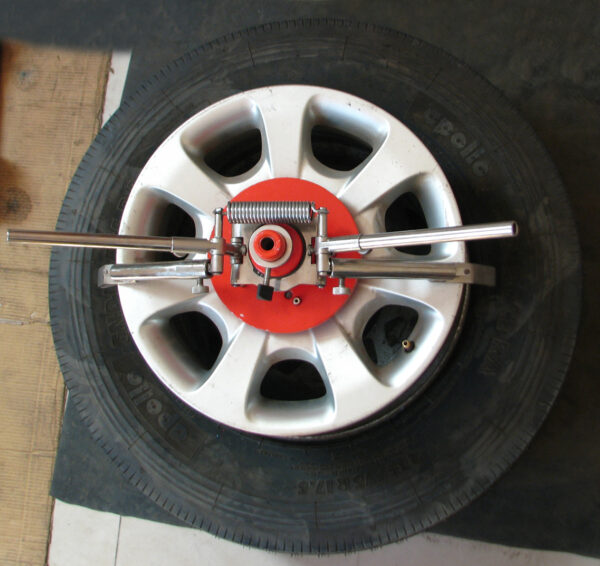 5 Pin Wheel Alignment Clamp with Grab arms