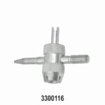 4 Way Tyre Valve Repair Tool ( Zinc Plated)