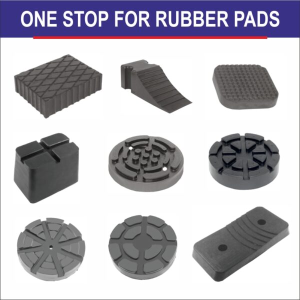 Make Sarv one stop for your needs of Rubber Pads!! Pick & Choose Rubber Pads for Columns of your Two Post , Scissor & Four Post Passenger Car lifts and Tyre Changing Machines!!