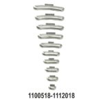 Balancing Weights for Steel Rims