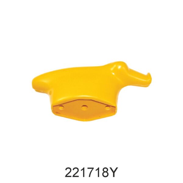 Yellow Plastic Mount/Demount Tool head having Screw Type base 70mm For Tyre Changer