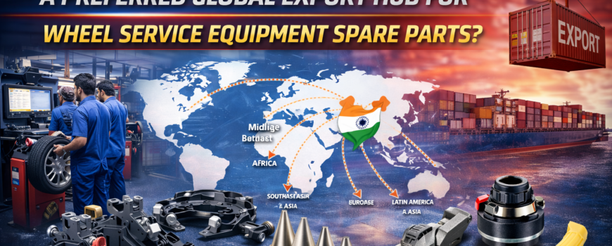 Why Is India a Preferred Global Export Hub for Wheel Service Equipment Spare Parts?