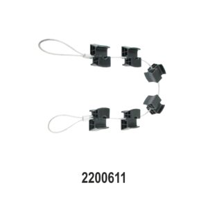 Roller Bead Wedge Hold Down Rope for Tire Changers (1190mm) | Holds Bead in 6 Drop-Center Points