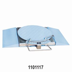 Heavy-Duty Alignment Turn Plates for Trucks & Buses with Run-Up Ramp – 7 Ton Capacity (480mm)