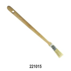 Tire Lube Brush (Special Long) – 25mm Round Angled Mounting Paste Brush with 340mm Handle for Truck & OTR Tires