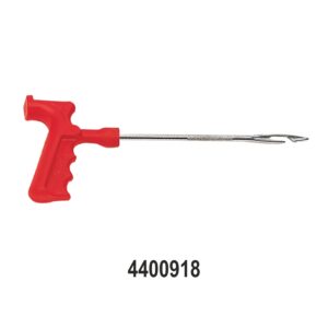 8" Side Split Eye Heavy Duty Needle with Knurling in Pistol Grip Truck Tyre Repair Tool