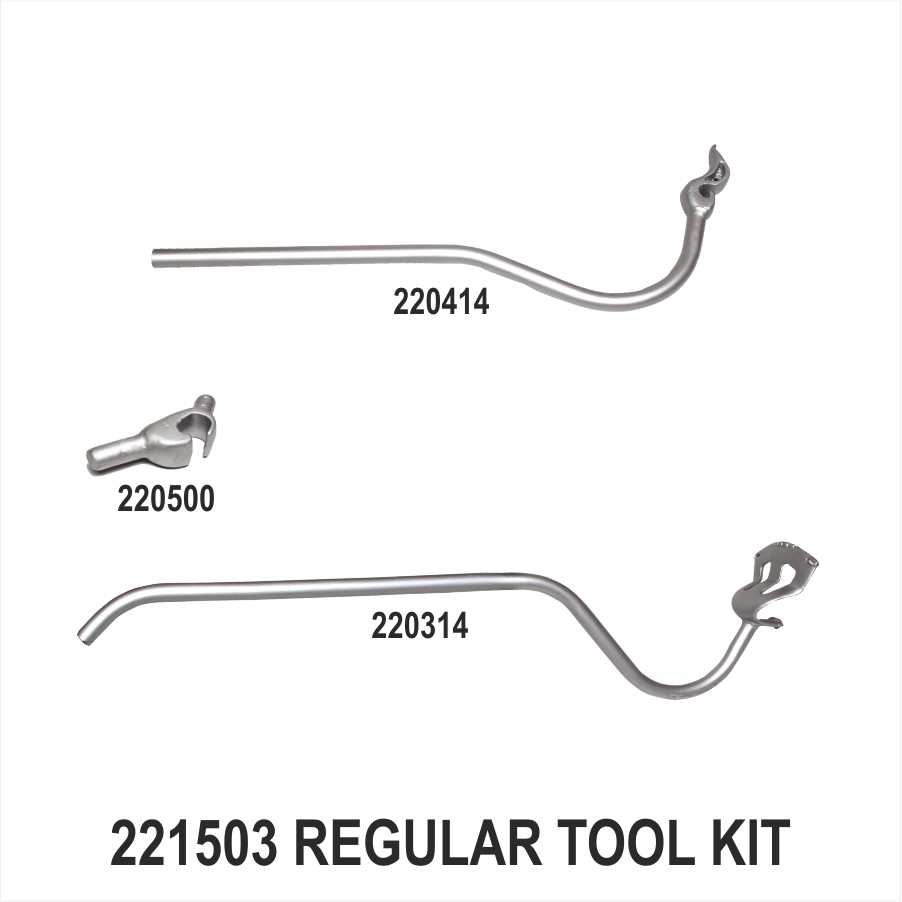 Tubeless Tyre Mount/Demount Regular Tool Kit-2