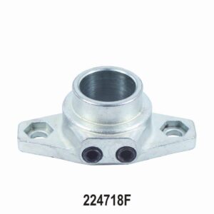 28mm SS Steel Tool Holder with Collar Ring for Rubber Ring Fitment | Mounting Bracket for Nylon Tool Heads 221718 & 221718Y