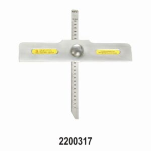 Off-Highway Tire Tread Depth Gauge With Magnifier