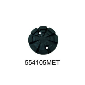 Round Rubber Pad for 2 Post Lifts Dia 117mm , Thickness 25mm (with steel plate)