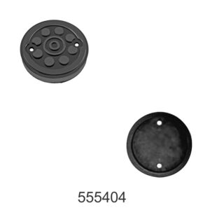 Round Rubber Pad for 2 Post Lifts Dia : 123 mm, Thickness : 22mm