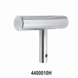 Chrome T - Handle with Allen Key