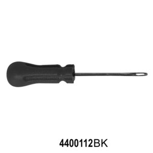 4" Close Eye Needle in Screw Driver Handle Tyre Repair Tool Black