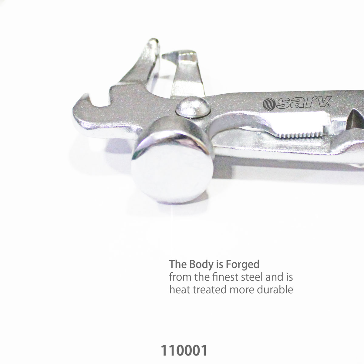 Wheel Balancing Weight Plier& Hammer Tool (Premium) - Red Grip - Image 5