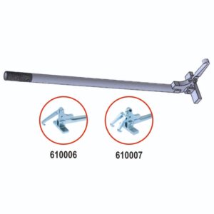 Heavy Duty Wheel Puller with Double Hook – Professional Hub Wheel Removal Tool